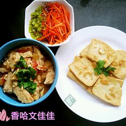 黄金豆腐和烩饼的做法[图]