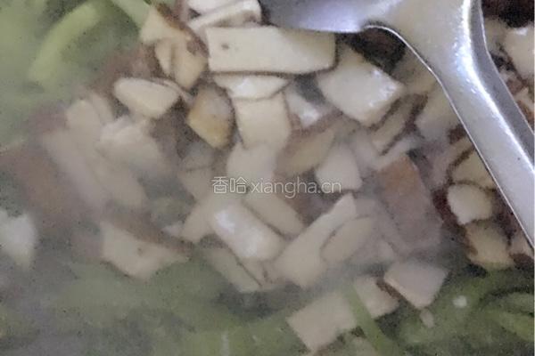 青椒炒五香干的做法图解5