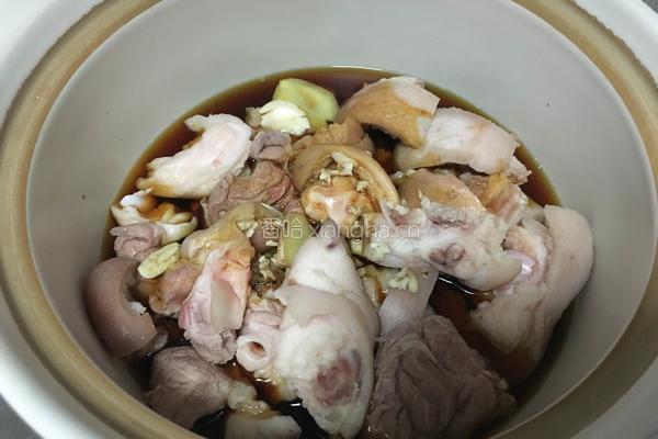 焖猪手的做法图解3