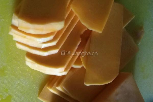 炒南瓜的做法图解1