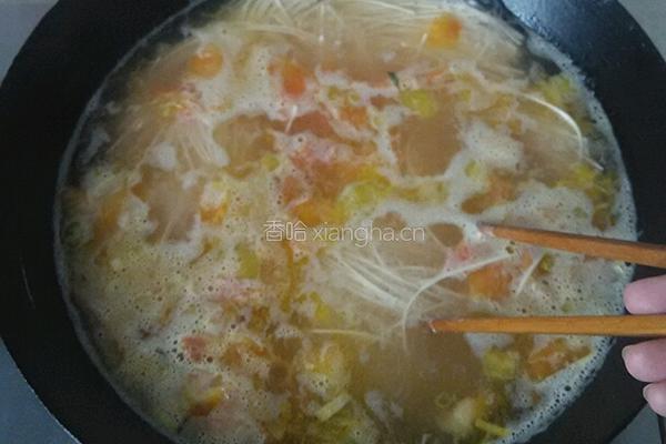 西红柿鸡蛋面的做法图解5