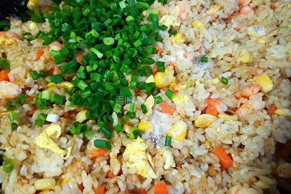 咖哩虾仁炒饭的做法图解10