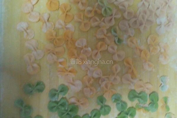 彩色蝴蝶面的做法图解6
