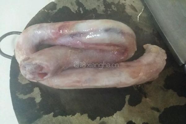 牛鞭汤的做法图解1