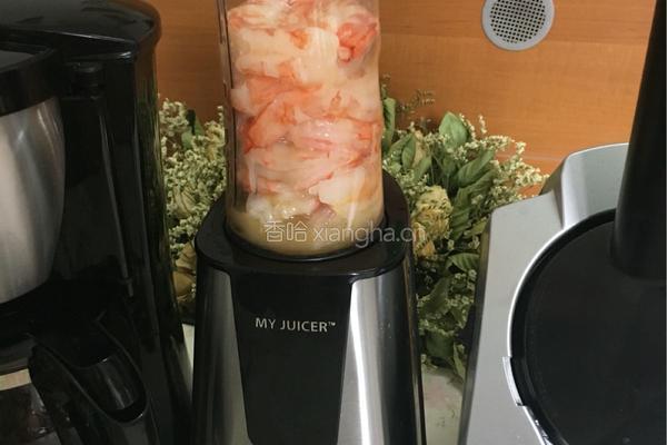 自制虾丸的做法图解3