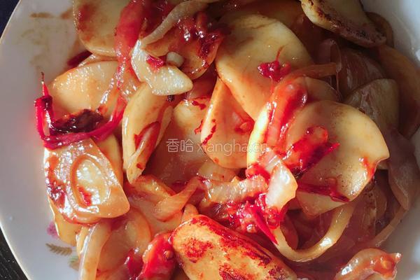 炒年糕的做法图解1