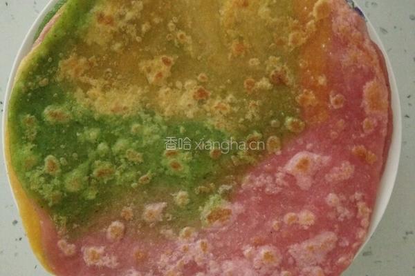 彩色单饼的做法图解3