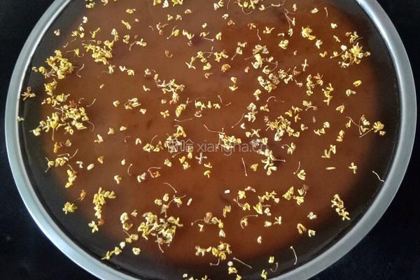 桂花红豆马蹄糕的做法图解7