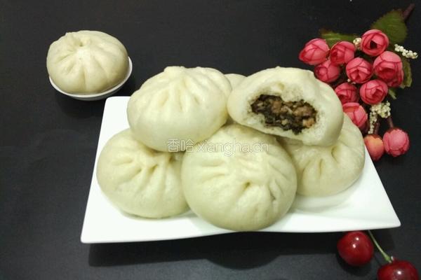 梅菜肉包子的做法图解14