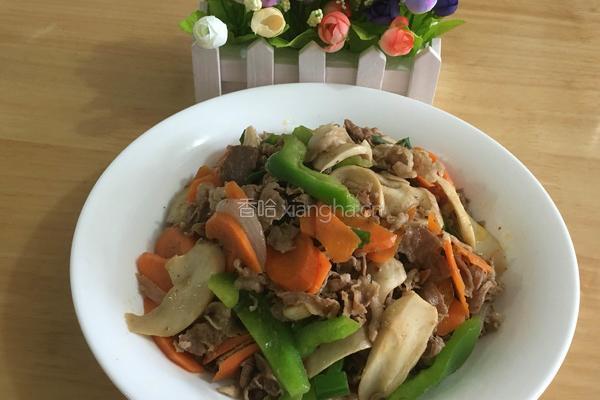 香辣三色羊肉卷的做法图解4