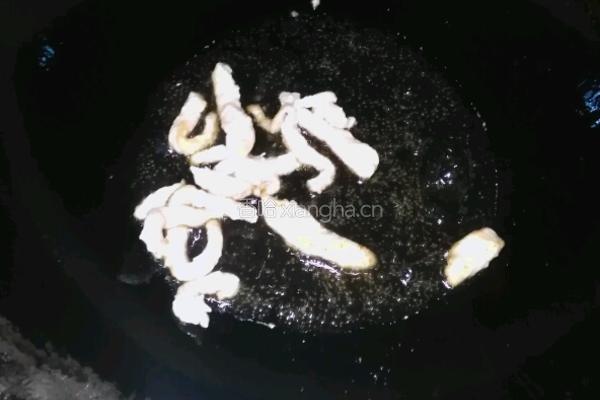 芹菜炒肉的做法图解3