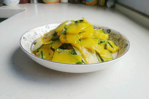 清炒嫩南瓜的做法图解8