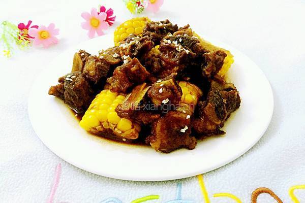 玉米烧排骨