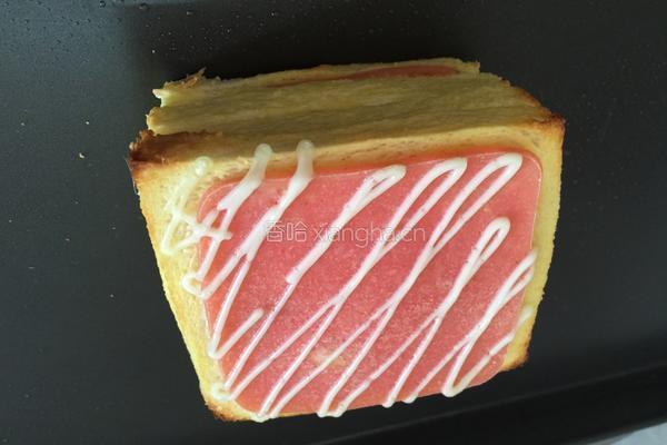 火腿三明治的做法图解9