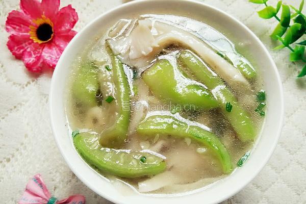 丝瓜平菇汤的做法图解8