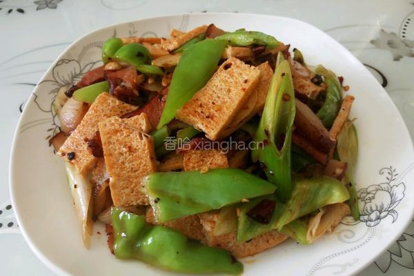 腊肉千页豆腐的做法图解8