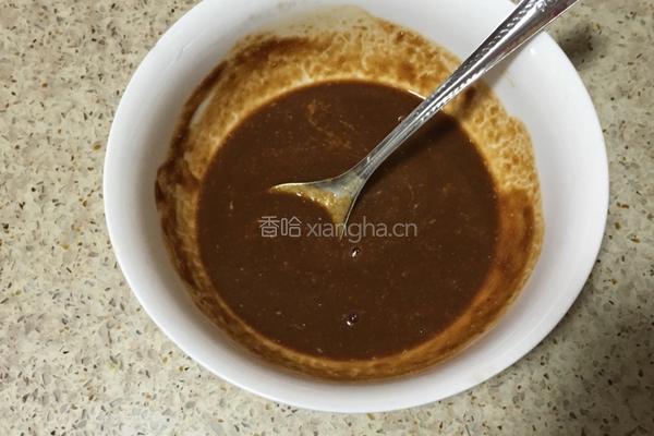 花生酱冷馄饨的做法图解4