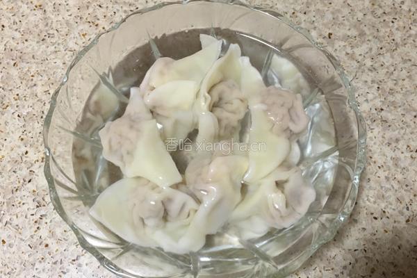 花生酱冷馄饨的做法图解5