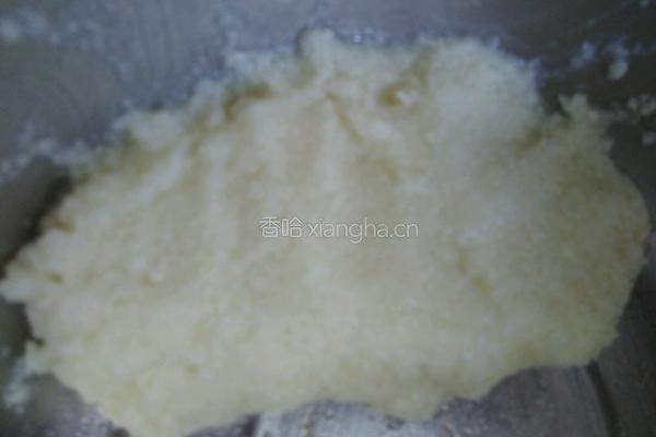 椰蓉核桃黑芝麻酥饼的做法图解2