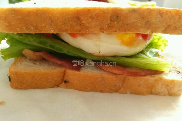 简单早餐～三明治的做法图解7