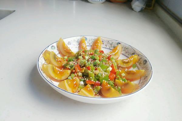 凉拌黄心皮蛋的做法图解10