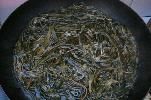 酸辣海带丝的做法图解1