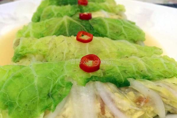 白菜豆腐卷的做法图解5