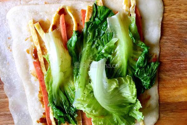 生菜手抓饼的做法图解7