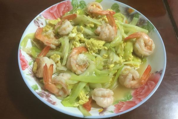鲜虾鸡蛋炒韭菜黄的做法图解8
