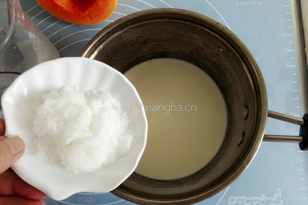 木瓜椰奶奶冻的做法图解3