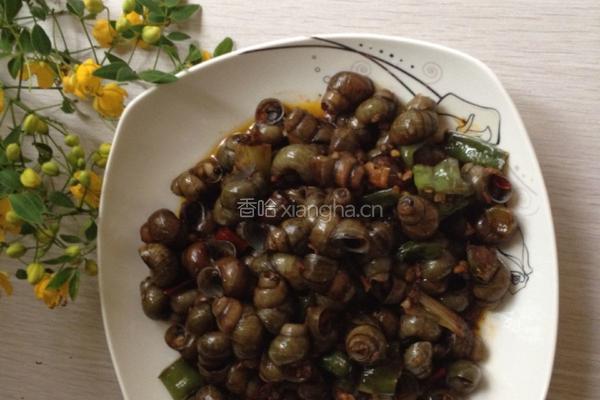 香辣田螺的做法图解9