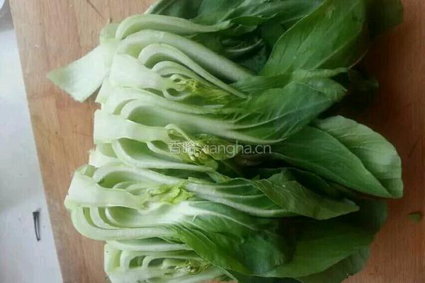 健康版香菇油菜的做法图解2