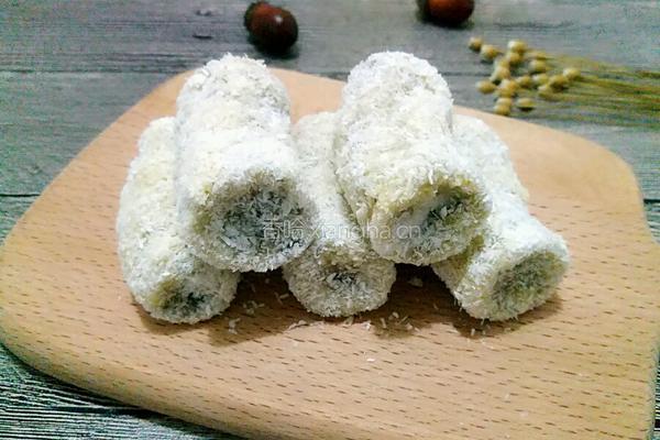 椰蓉香蕉的做法图解8