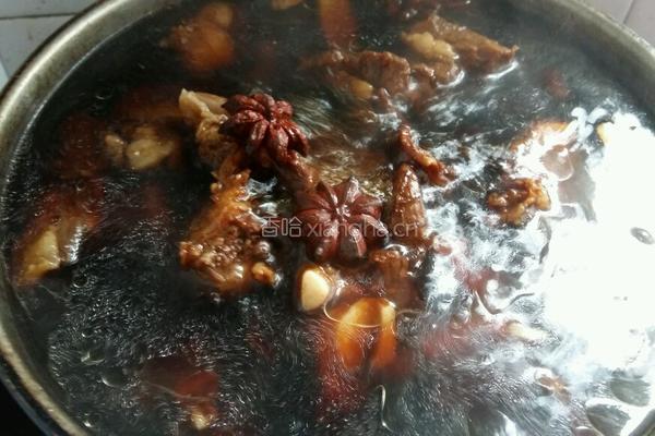 红烧牛脆骨的做法图解3