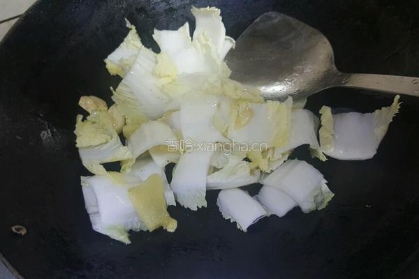 黑木茸炒娃娃菜的做法图解4