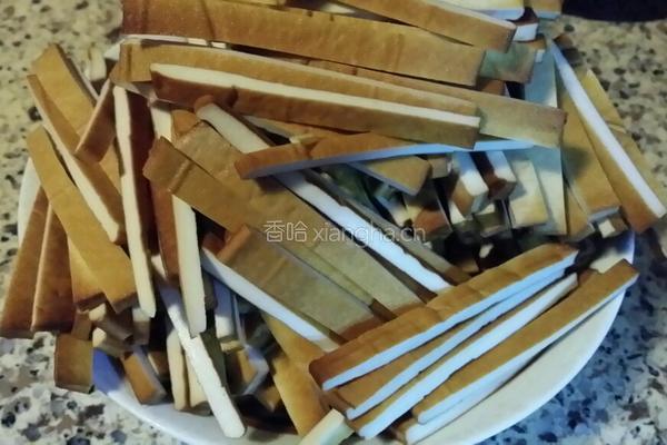香辣豆腐干的做法图解1
