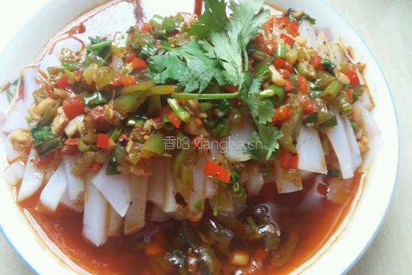 凉拌凉粉的做法图解7