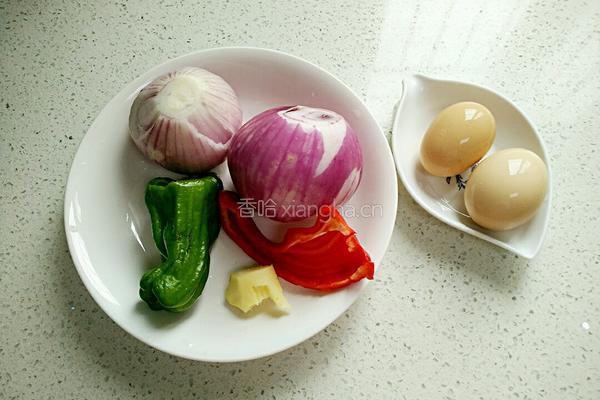 洋葱炒鸡蛋的做法图解1