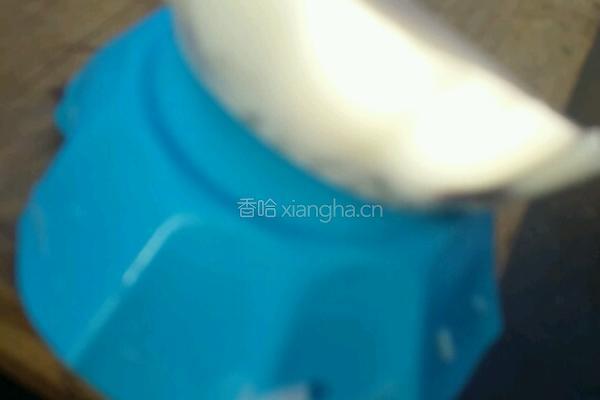 红豆椰奶布丁的做法图解5