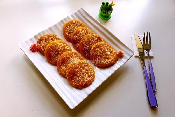 香蕉馅南瓜饼的做法图解11