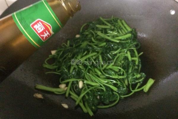 蒜香空心菜的做法图解7