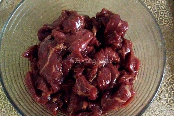 香辣牛肉的做法图解3