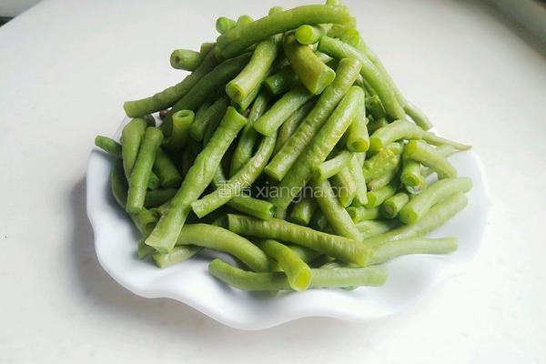 清炒豇豆的做法图解4