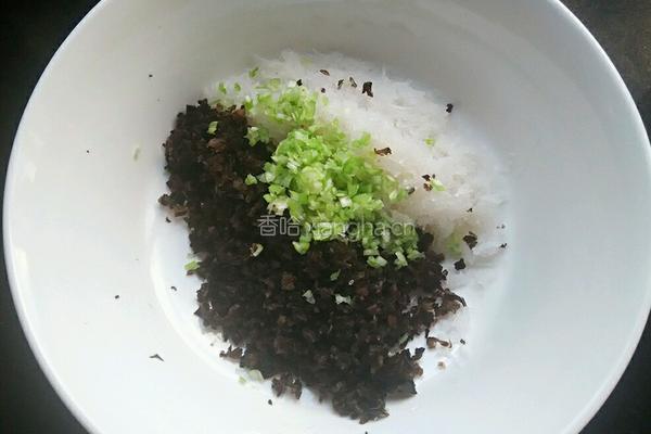素三鲜扁豆盒子的做法图解6