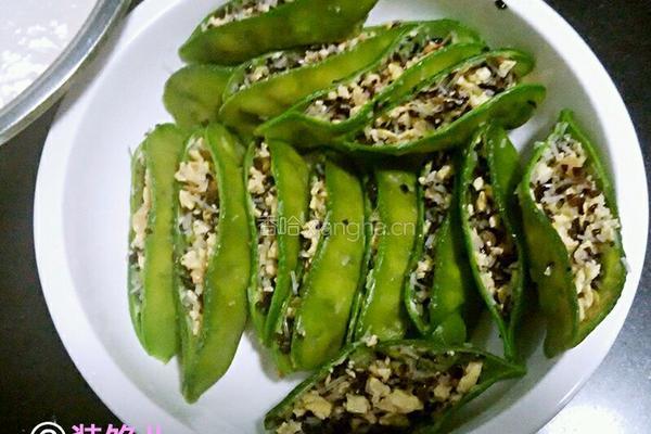 素三鲜扁豆盒子的做法图解12