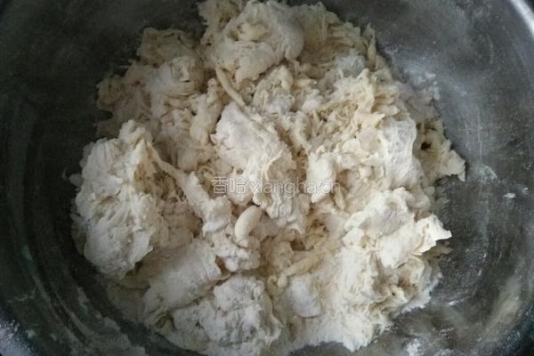 韭菜肉丁水煎包的做法图解3