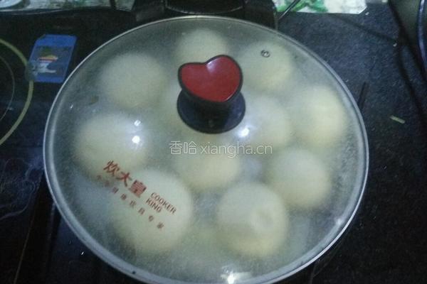 韭菜肉丁水煎包的做法图解28