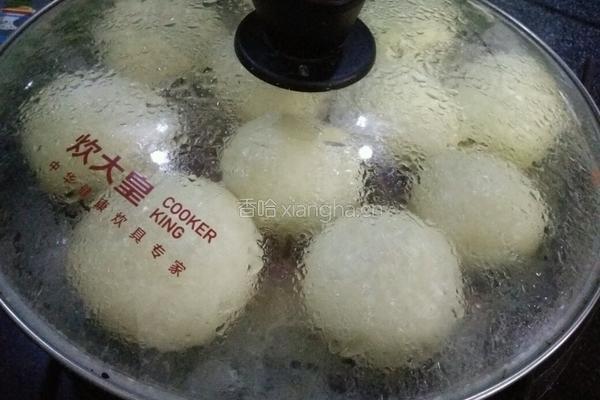韭菜肉丁水煎包的做法图解29