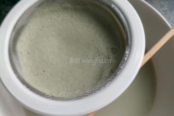 荷叶豆浆的做法图解6