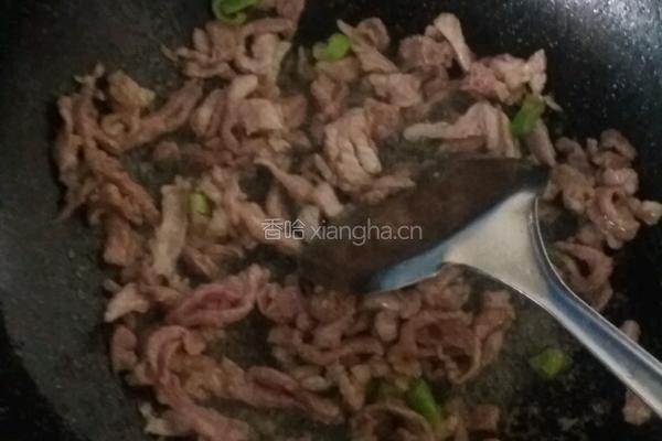 姜丝肉的做法图解5